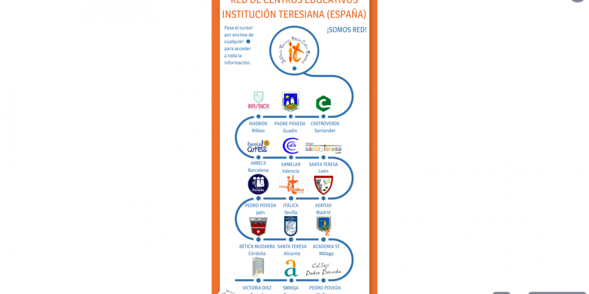 Los 15 centros de la Institución Teresiana