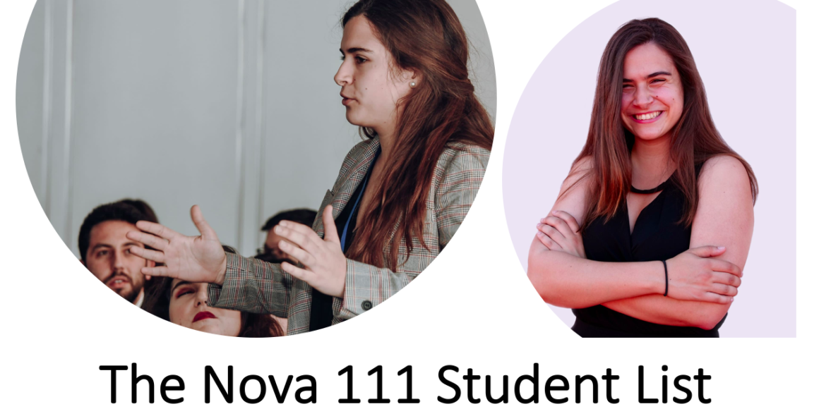 Marta Navas en «The Nova 111 Student List»